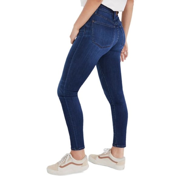 Madewell Hayes Wash Curvy High-Rise Skinny Jeans